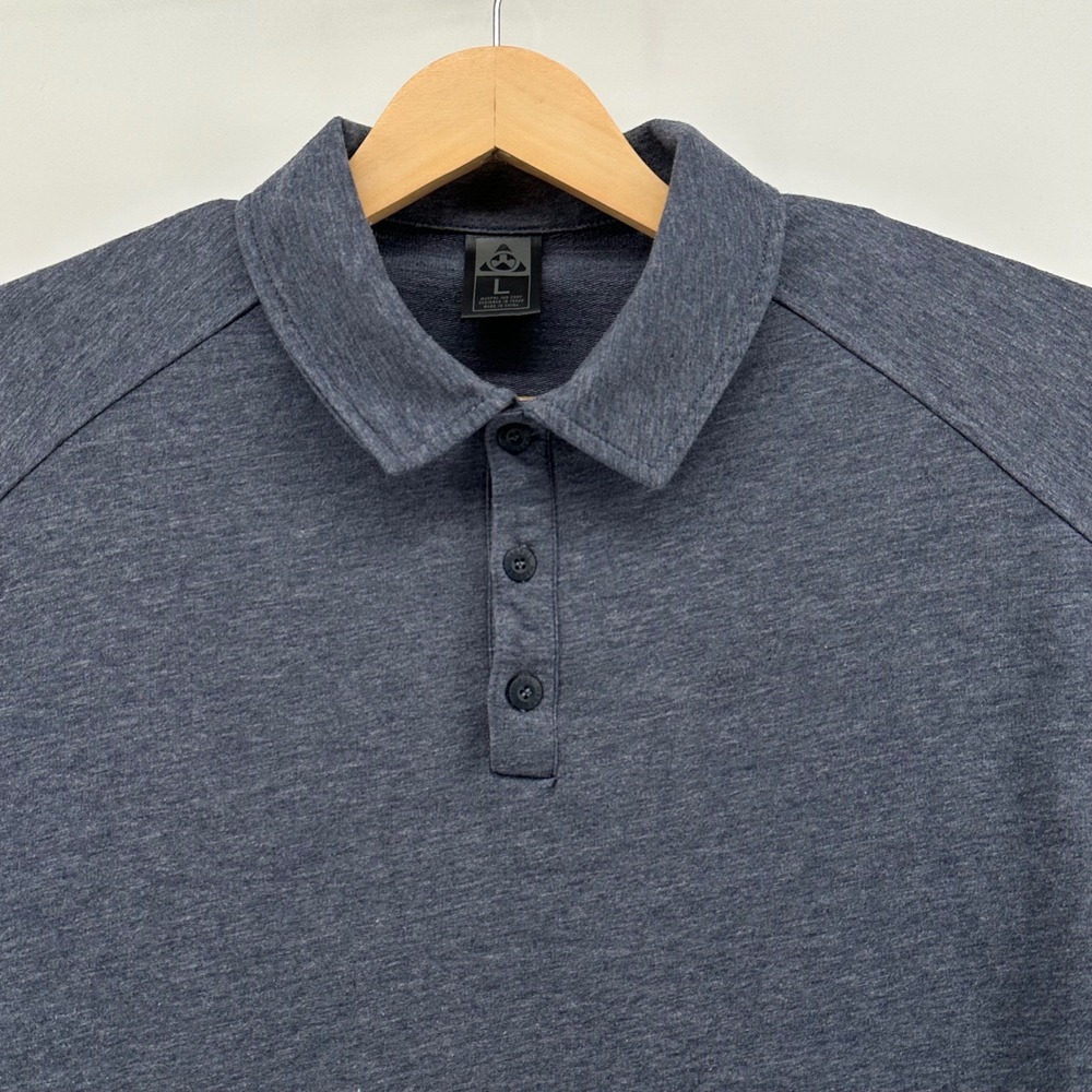 Magpul Ind Corp Mens Large MAG751 Heather Blue Short Sleeve Tactical Polo Shirt - Picture 3 of 13